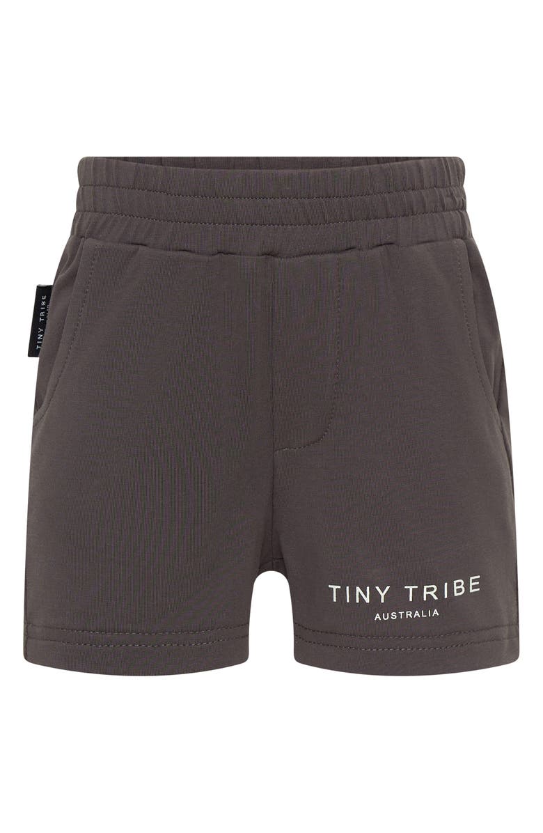 TINY TRIBE Core Signature Shorts, Main, color, Iron