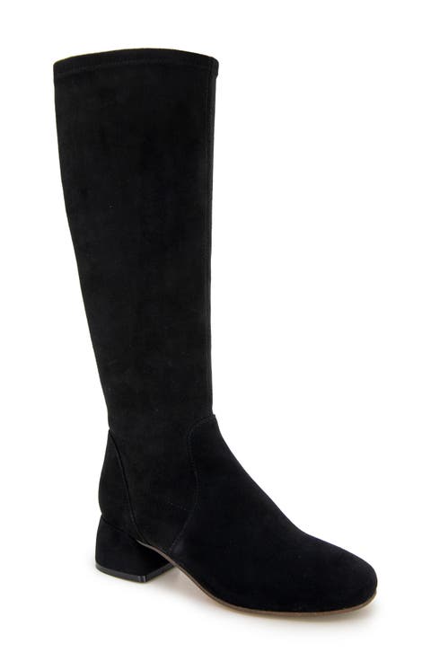 Emily Stretch Knee High Boot (Women) (Narrow Calf)