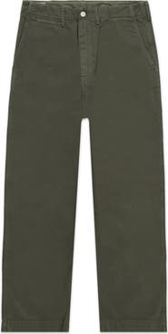 Fortela Herringbone Wide Leg Chino Pants