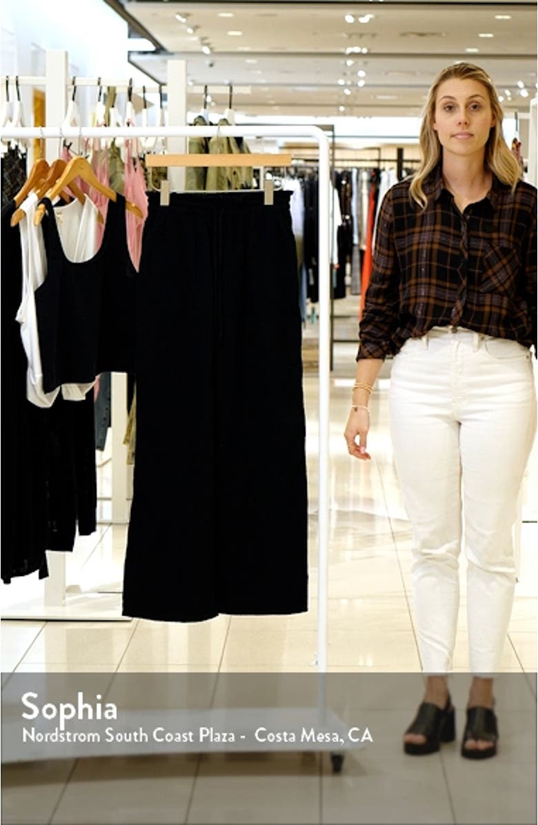 Karrie Cotton Gauze Lounge Pants, sales video thumbnail