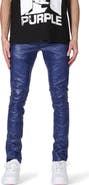 PURPLE BRAND PURPLE Coated Skinny Jeans