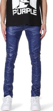 PURPLE BRAND PURPLE Coated Skinny Jeans