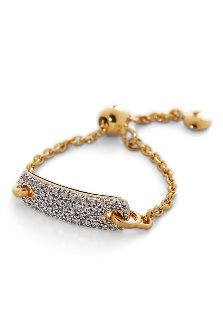 Havana Adjustable Diamond Friendship Bracelet, Main, color, YELLOW GOLD/ DIAMOND