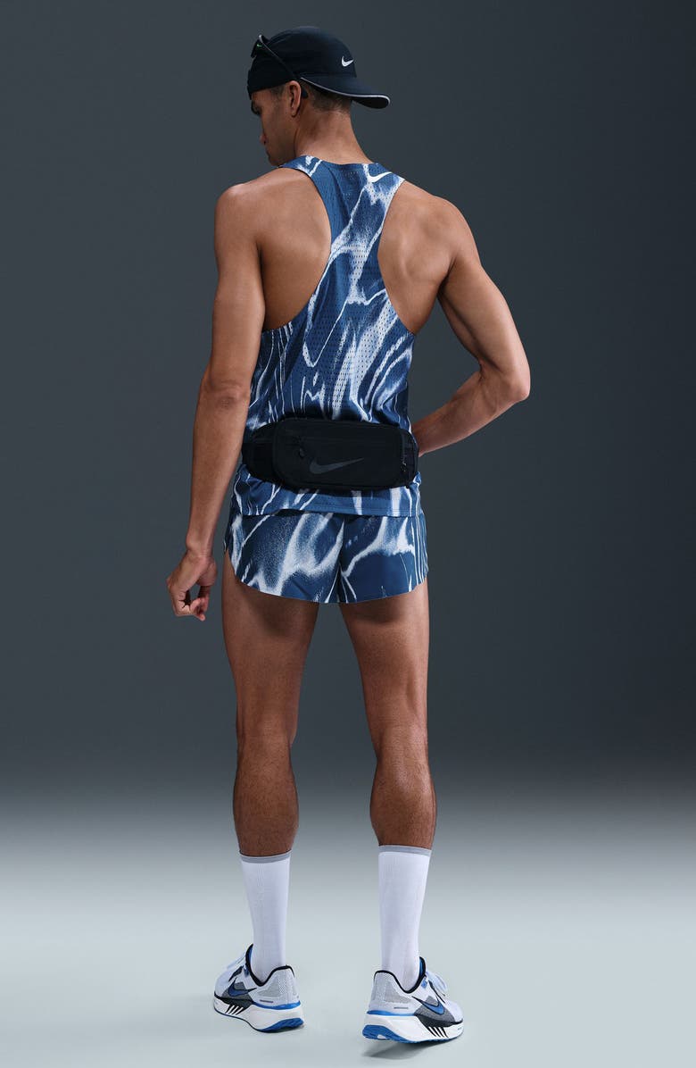 Nike AeroSwift Dri-FIT ADV Running Singlet, Alternate, color, Coastal Blue/ White