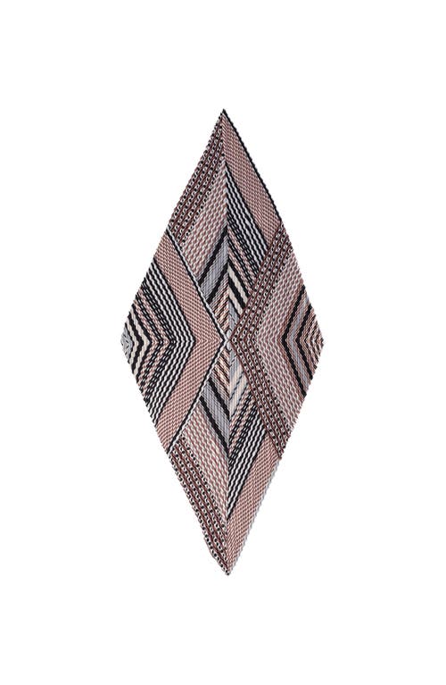 Echo Downtown Pleated Diamond In Brown