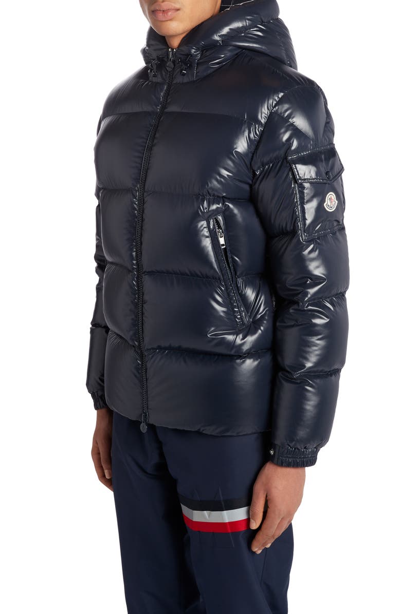 Moncler Ecrins Hooded Down Puffer Jacket, Main, color, 