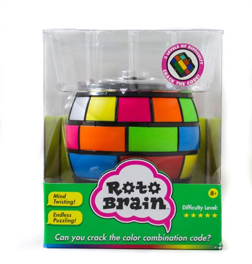 Roto Brain 3D Puzzle Sphere Brain Teaser Game to Fidget, Ages 8+ in Multicolored  product