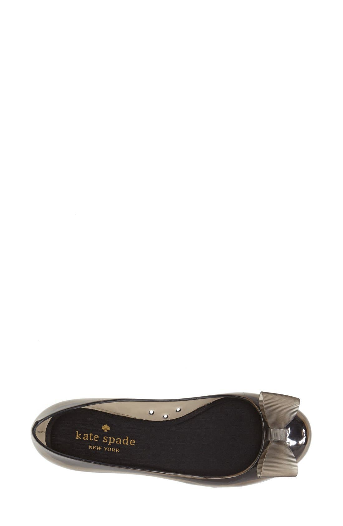 Kate Spade New York 'jove' jelly skimmer flat, Alternate, color, 