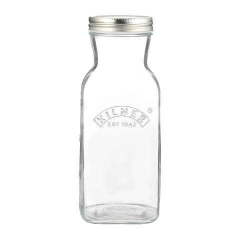Juice and Sauce Glass Bottle, 34 Ounce