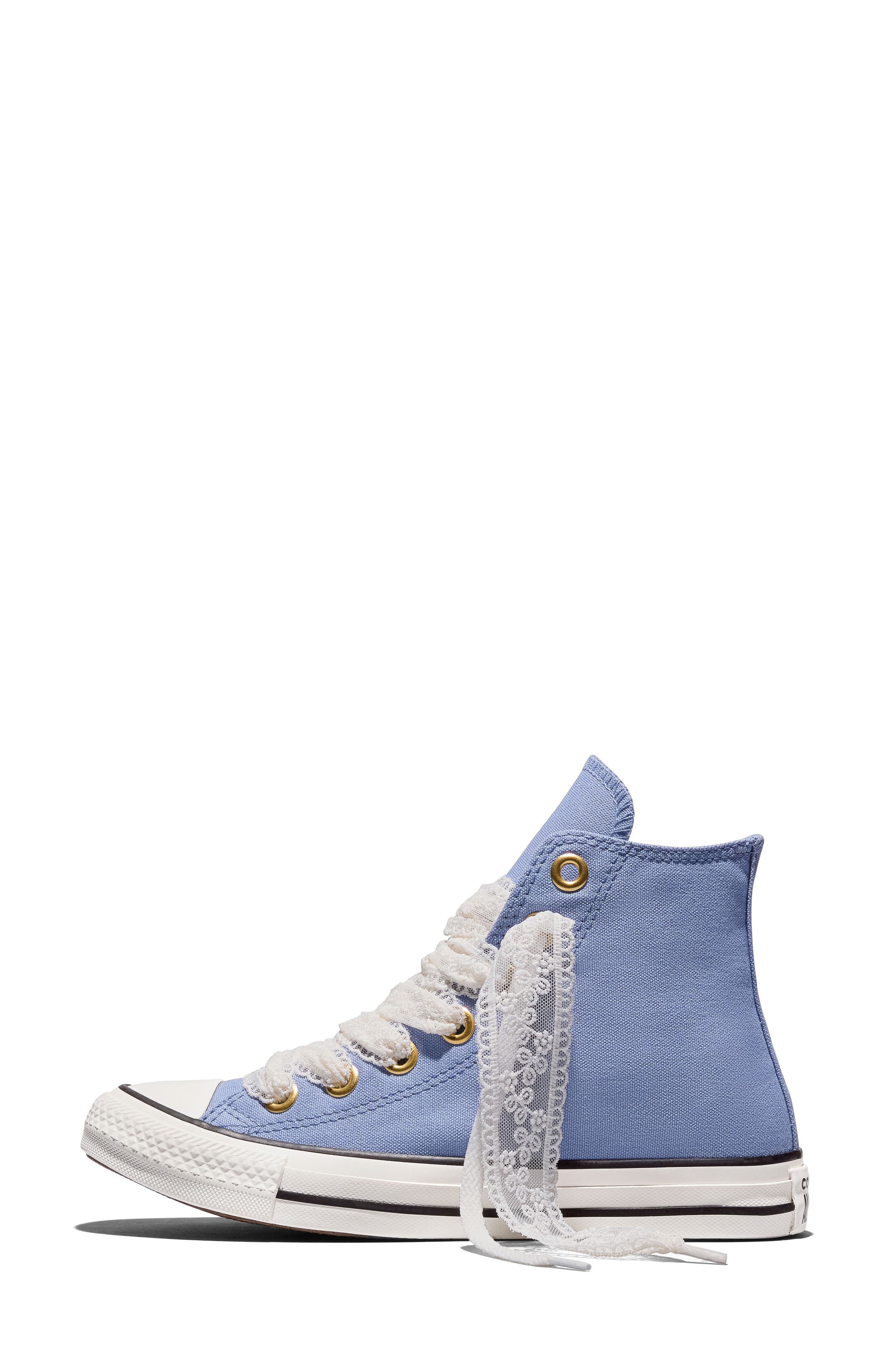 Chuck Taylor® All Star® Lace High Top Sneaker, Alternate, color, ICY DEMEANOR/VI