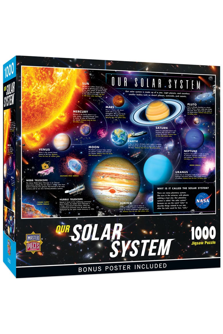 Our Solar System - 1000pc Jigsaw Puzzle, Main, color, Multicolor