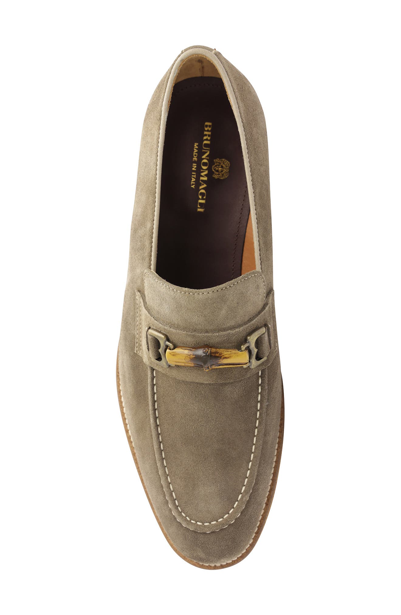 Bruno Magli Antonio Suede Loafer, Alternate, color, 