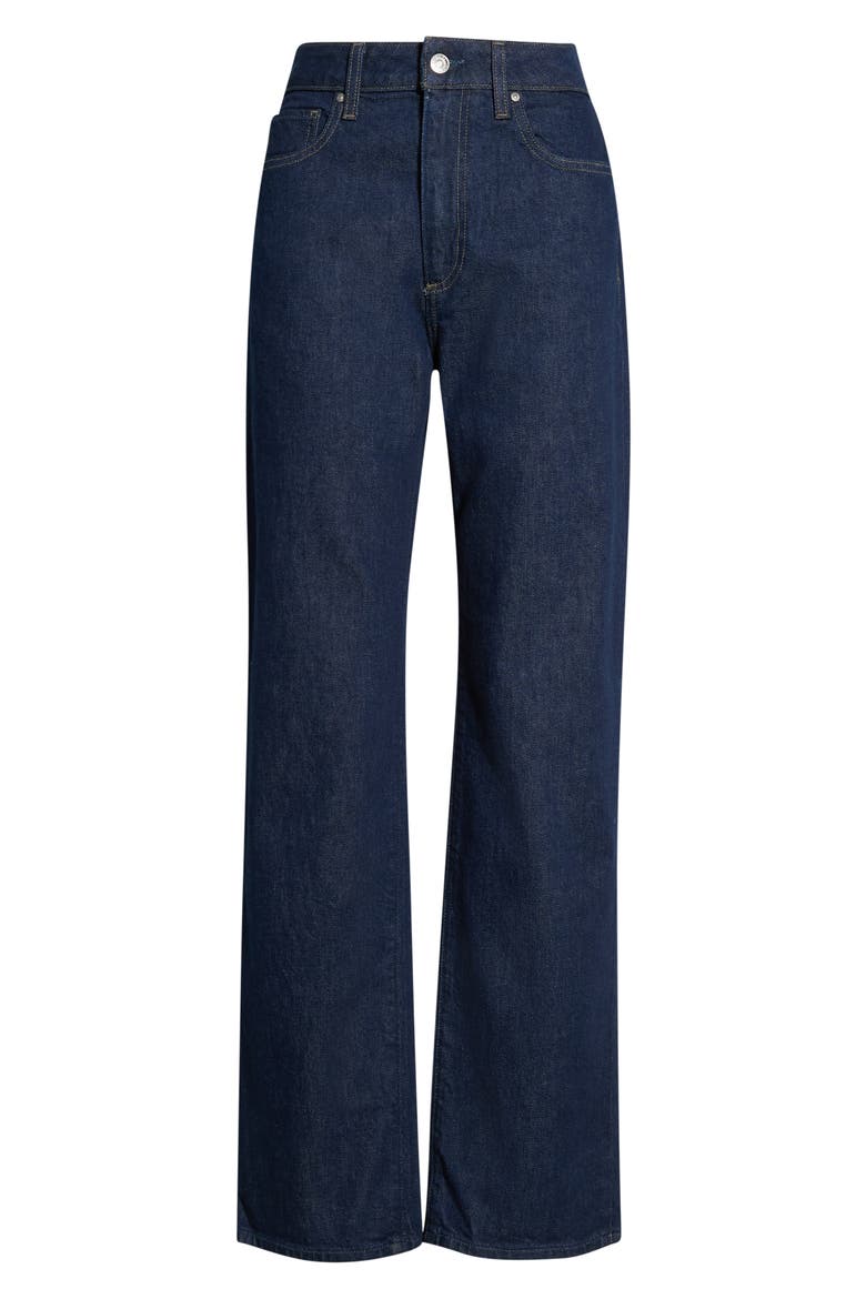 Stevie High Waist Straight Leg Jeans, Main, color, AMORA