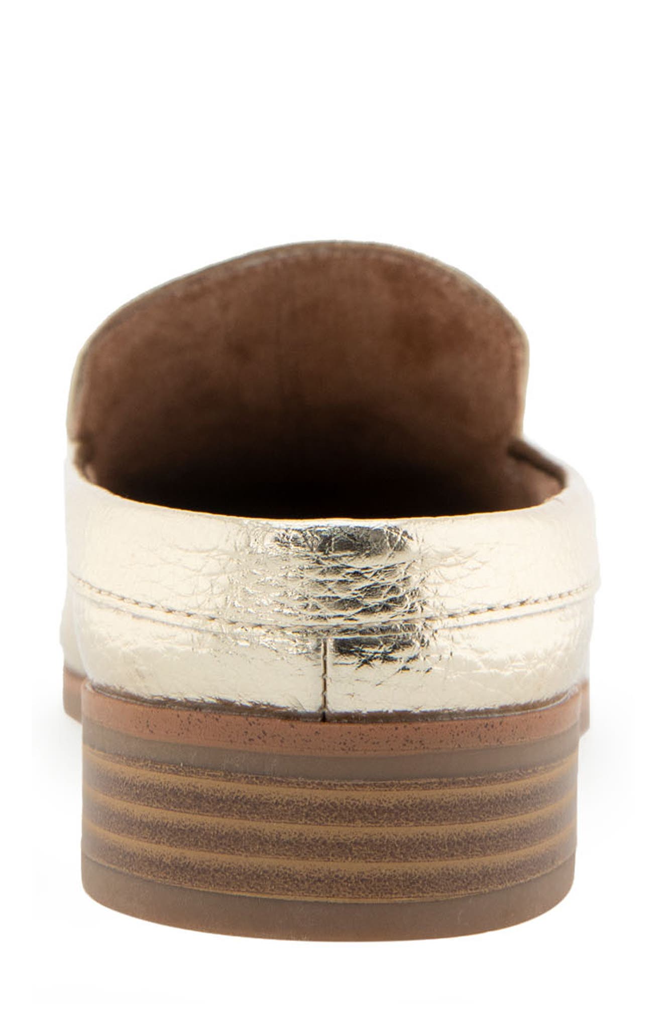 Aerosoles Enright Moc Toe Mule, Alternate, color, Soft Gold Pu