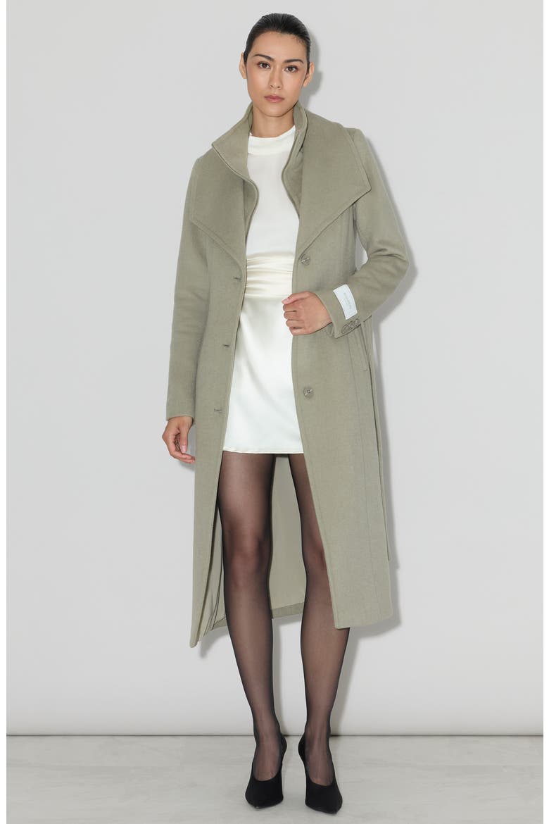 Ilana Wool Blend Coat, Alternate, color, SAGEBRUSH