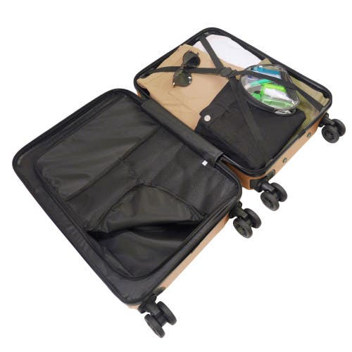 American Dreamliner 3-piece Hardside Luggage Set 22.5", 26.5", 30" In Gold