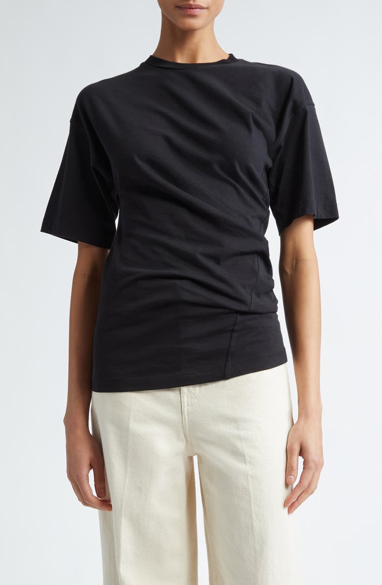 TOTEME Twisted Organic Cotton T-Shirt, Main, color,