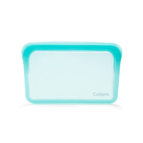 Cuisipro Pack-it Silicone Reusable Storage Bag, 400ml/13.5 oz In Blue