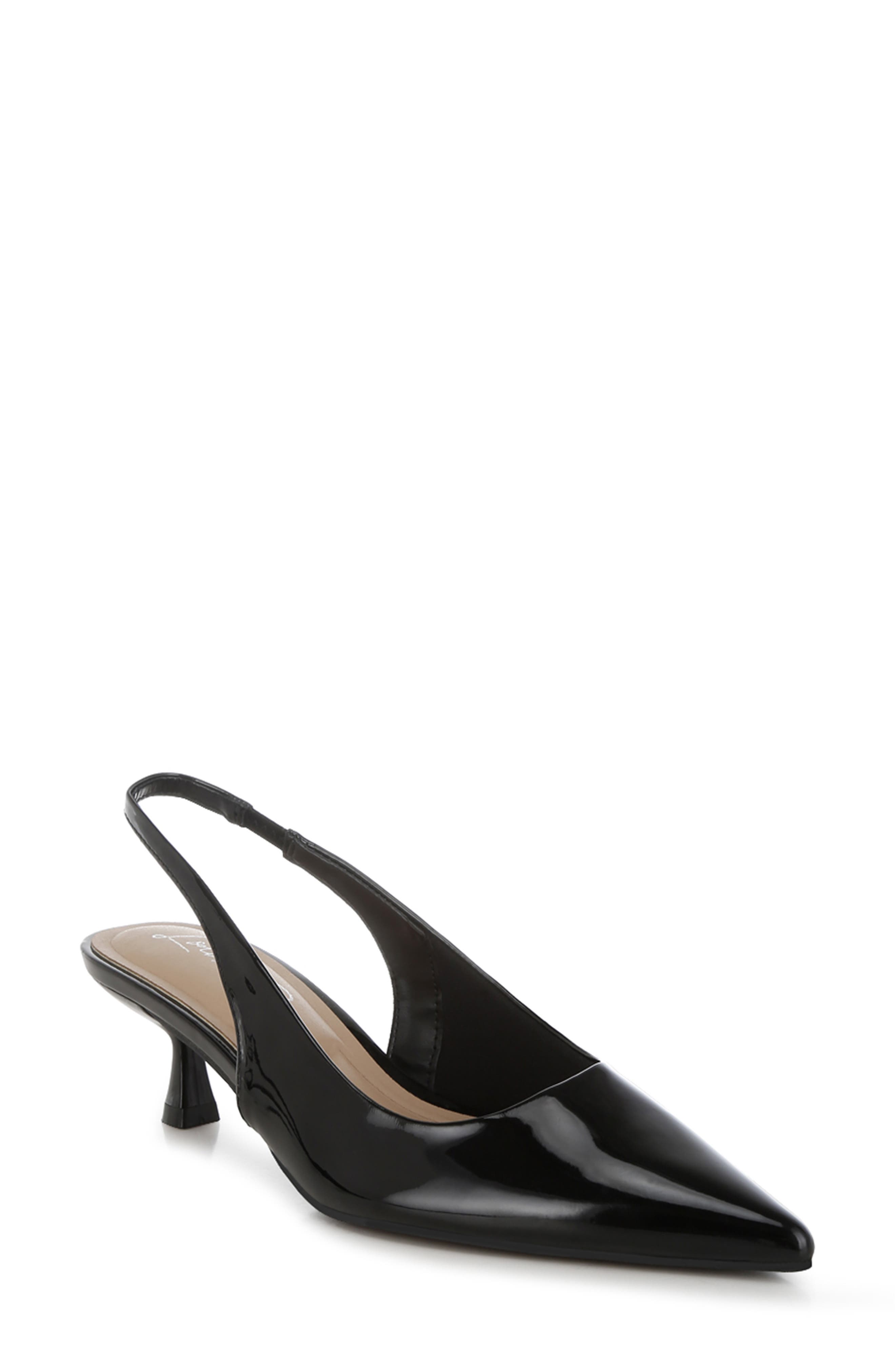 LONDON RAG Pentas Kitten Heel Slingback Pump