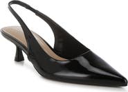 LONDON RAG Pentas Kitten Heel Slingback Pump