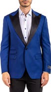 Maceoo Ascencion Satin Lapel Sport Coat