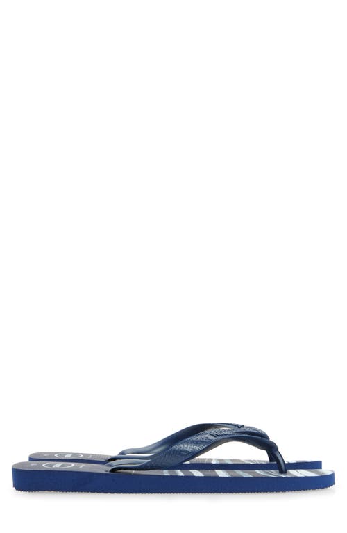 Havaianas Top Basic Flip Flop In Navy/navy/white