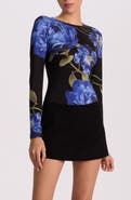 Alice + Olivia Delaina Floral T-Shirt