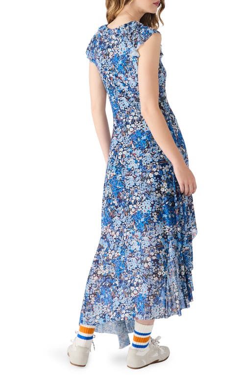 Steve Madden Hattie High-low Dress In Blue