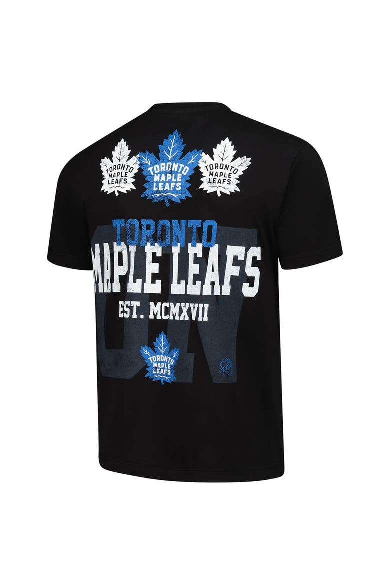 Men's Mitchell & Ness Black Toronto Maple Leafs Home T-Shirt, Alternate, color, Black