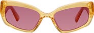 Kurt Geiger London 55mm Rectangular Sunglasses