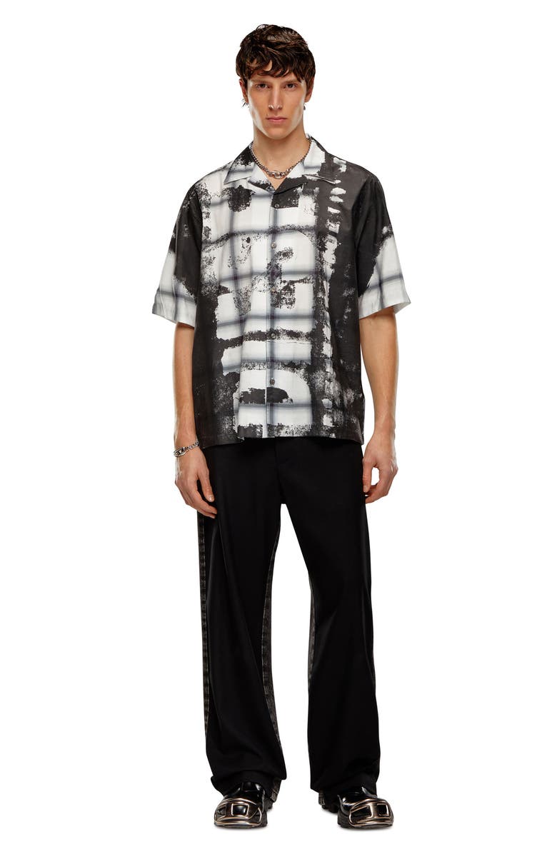 DIESEL<sup>®</sup> S-Nabil Regular Fit Camp Shirt, Alternate, color,