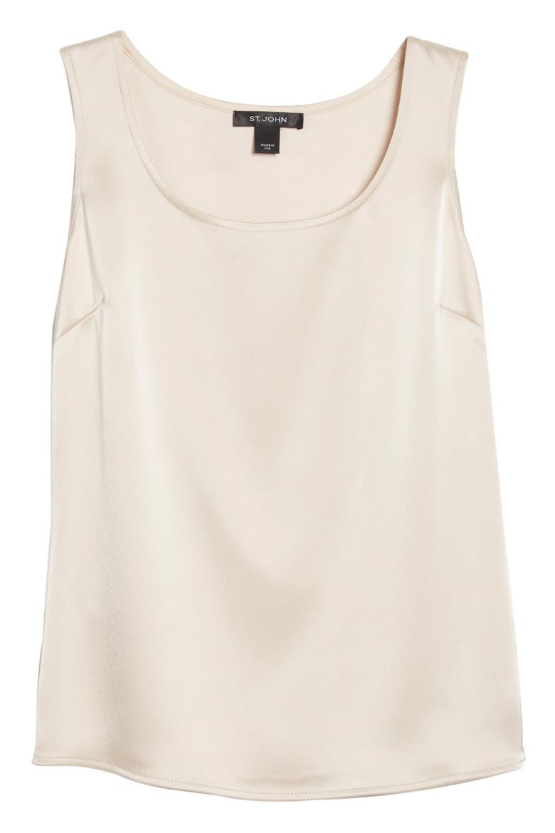 Liquid Satin Tank, Alternate, color, CHMG CHAMPAGNE