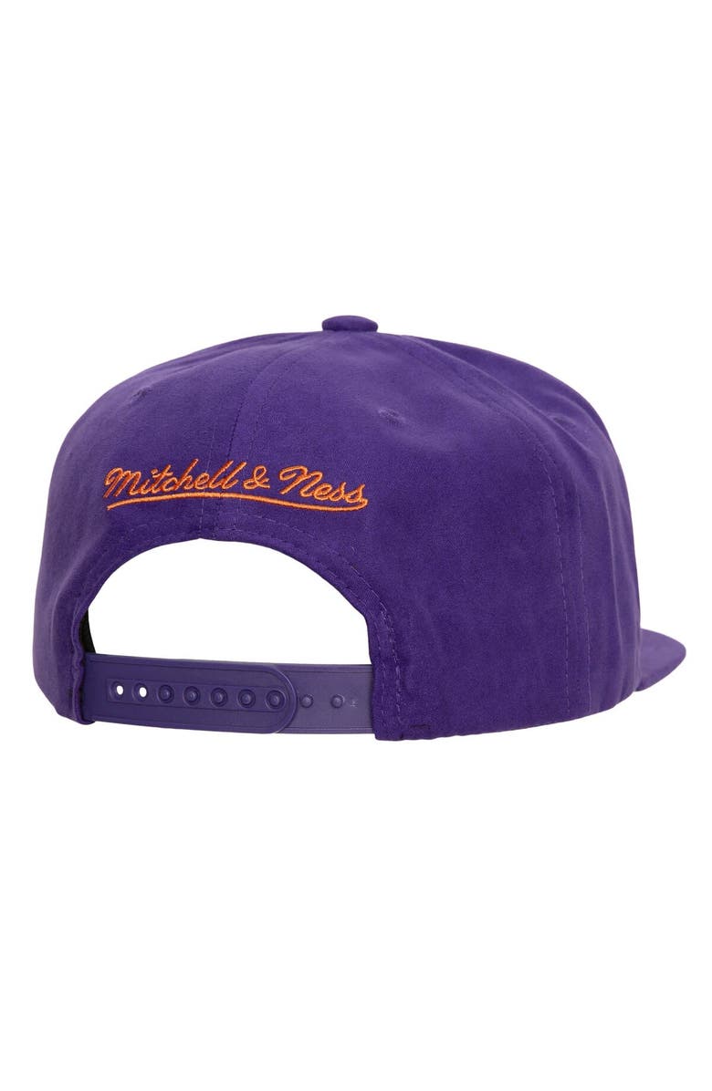 Mitchell & Ness Men's Mitchell & Ness Purple Phoenix Suns Sweet Suede Snapback Hat, Alternate, color, Purple
