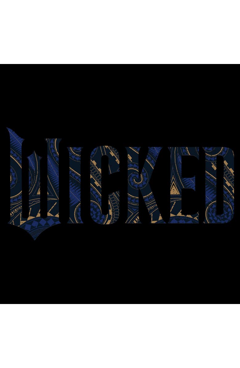 Wicked: For Good Men's Wicked For Good Official Geometric Logo  Graphic T-Shirt, Alternate, color, Black