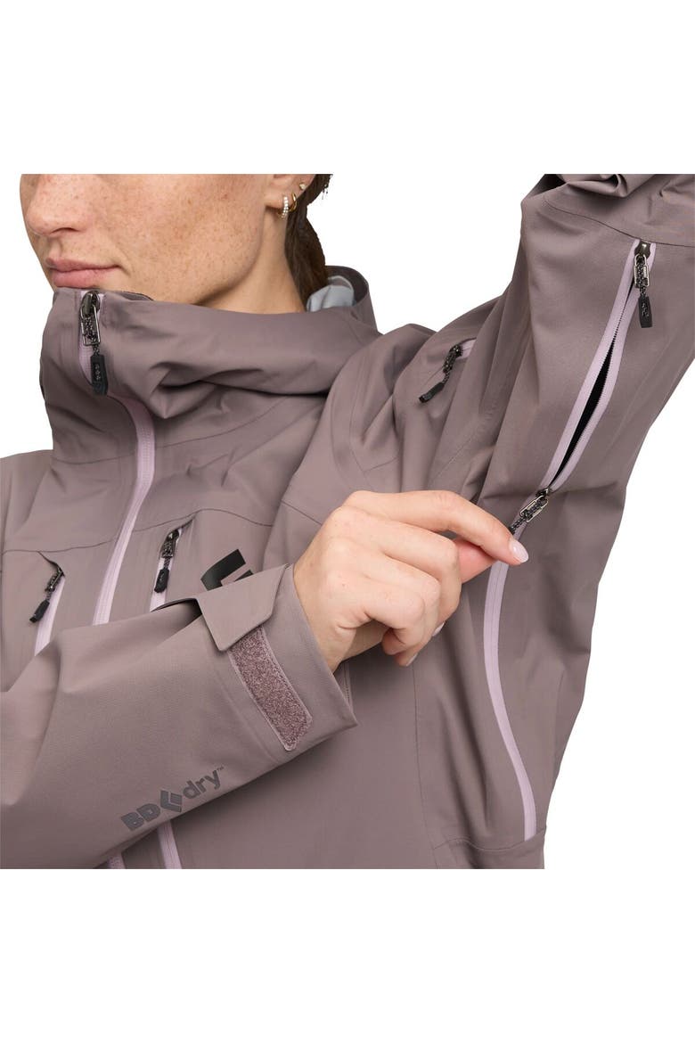 Recon Lt Shell Jacket - Women's, Alternate, color, Dark Mauve