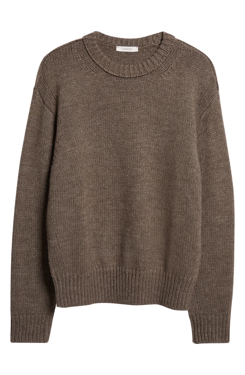 Lemaire Boxy Alpaca & Wool Blend Sweater, Alternate, color, 
