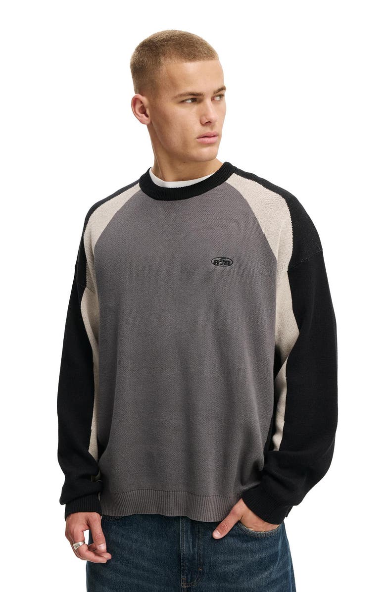 Cotton On Men's Sports Core Crew Knit, Main, color, 