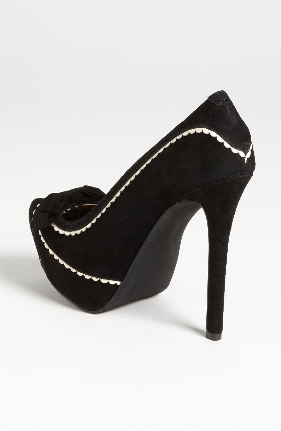 'Jeorge' Pump, Alternate, color, BLACK