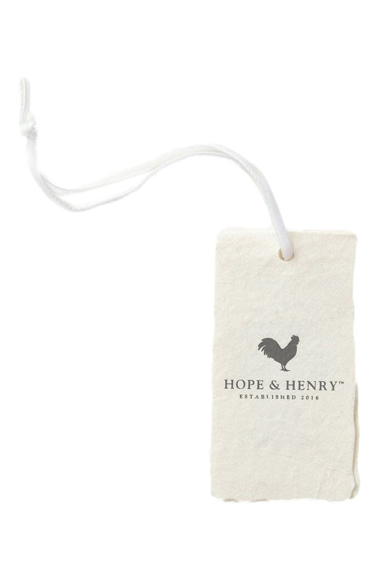 Hope & Henry Baby Girls' Rib Knit Jumpsuit, Infant, Alternate, color, 