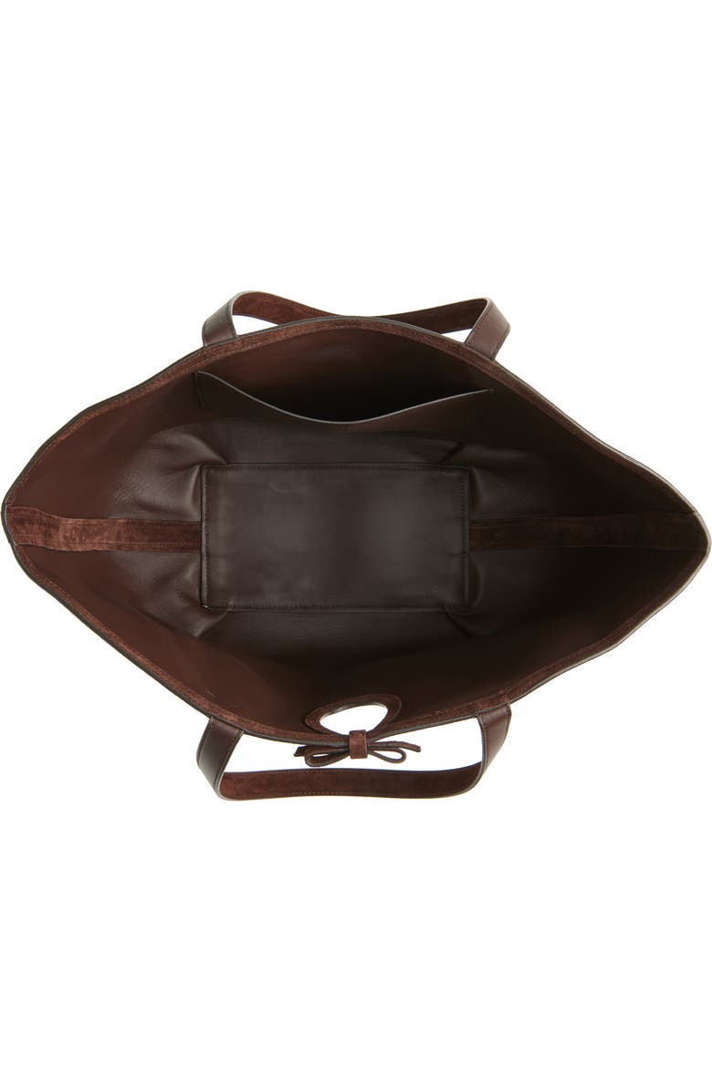 Reformation Large Regina Tote, Alternate, color, Espresso Suede