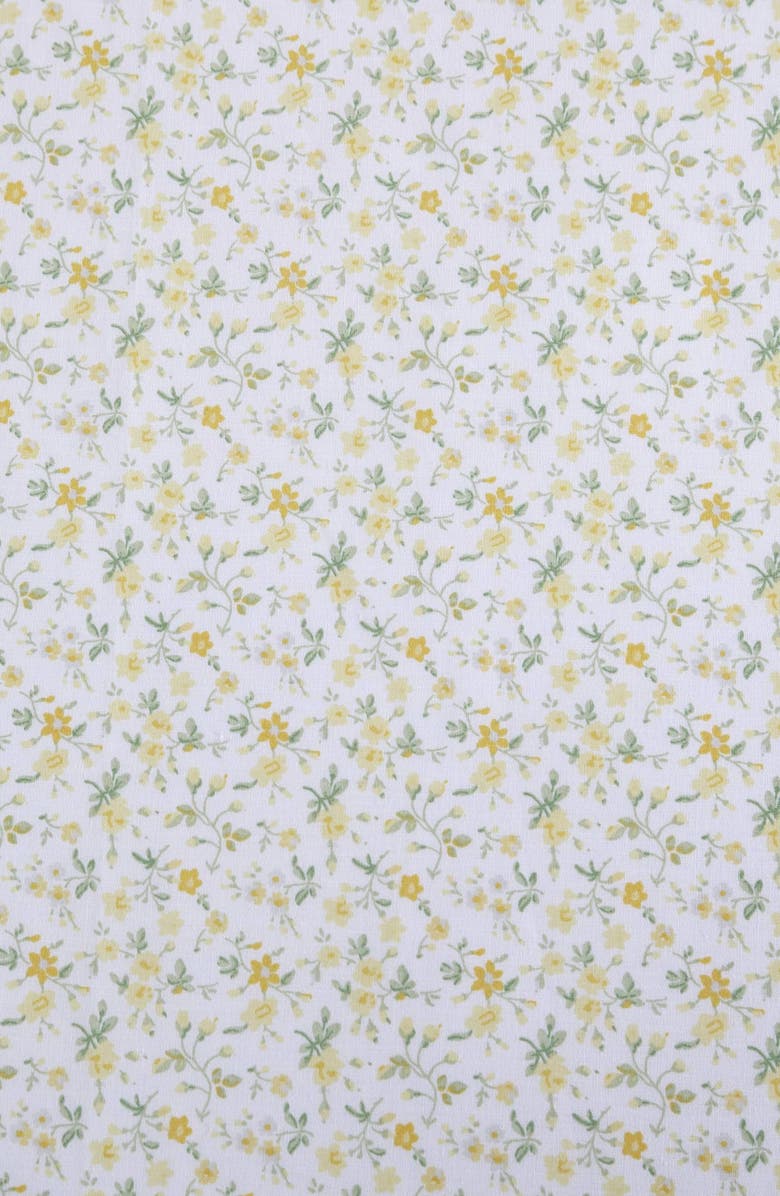 Laura Ashley Evie Twin Cotton Sheet Set, Alternate, color, Sun Gold