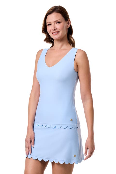 Tankini with Scallop Detail - UPF 50+ Sun Protection - Acropora