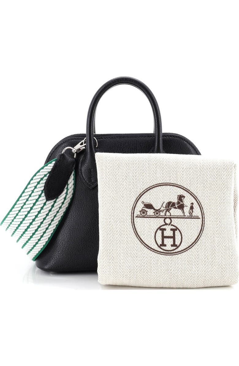 Pre-Owned Hermes Sangle Bolide 1923 Bag Chevre Chamkila Mini, Alternate, color, Noir