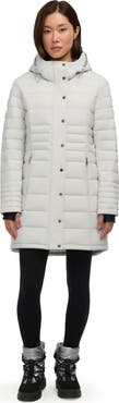 Pajar Willow Water Repellent Puffer Coat with Reflective Trim