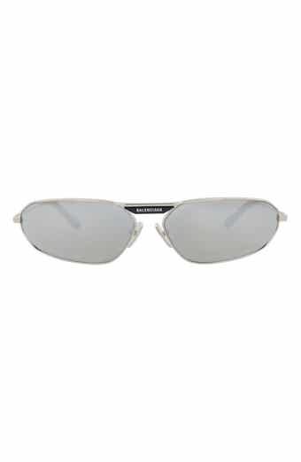 64mm Oval Sunglasses