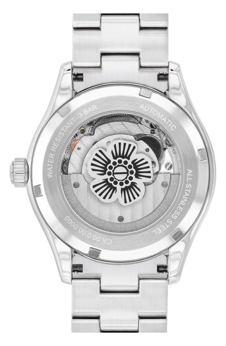 COACH Brooks Bracelet Watch, 38mm, Alternate, color, Silver
