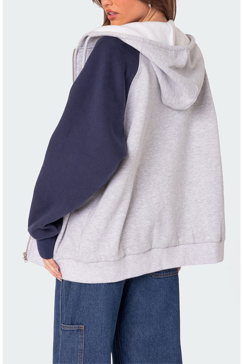 Oslo Zip Hoodie, Alternate, color, GRAY-MELANGE