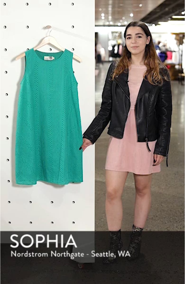 Eyelet Shift Dress, sales video thumbnail