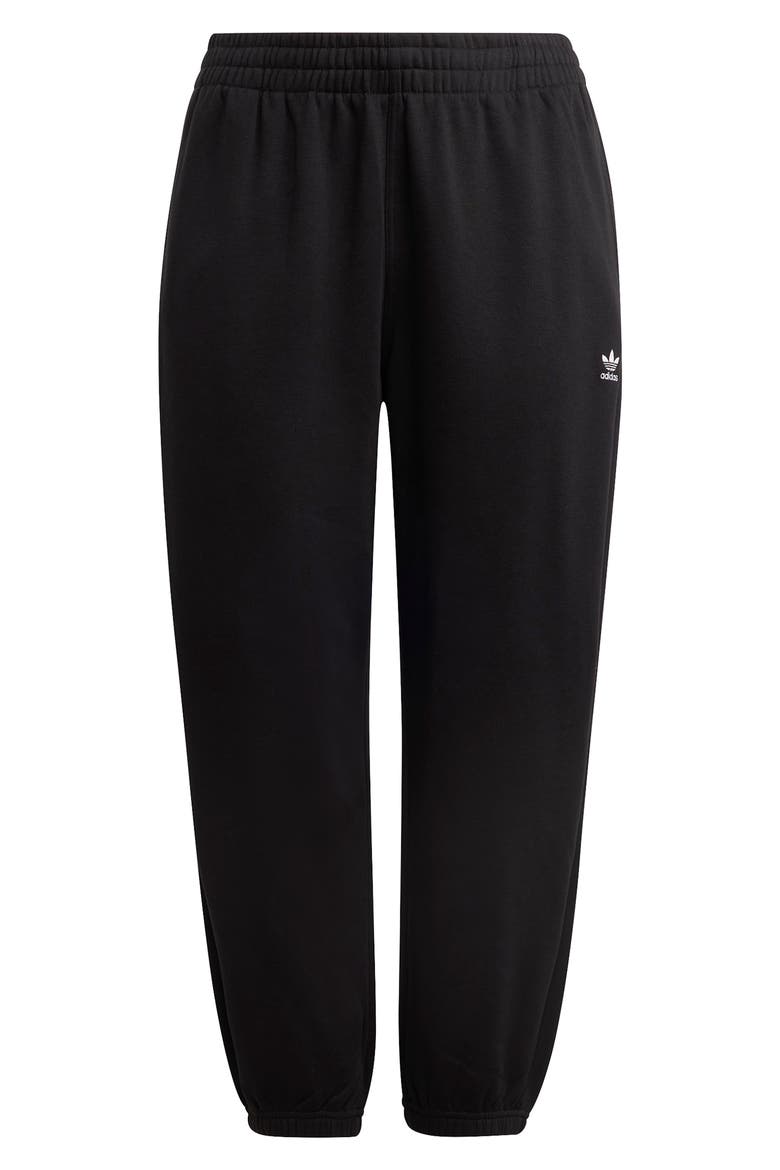 Fleece Joggers, Alternate, color, BLACK