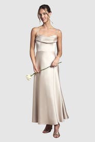 Coast Strappy Maxi Bridesmaid Dress